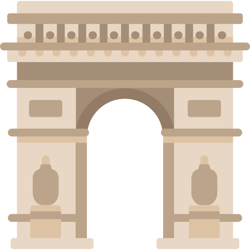 Icon of the Arc de Triomphe in Paris