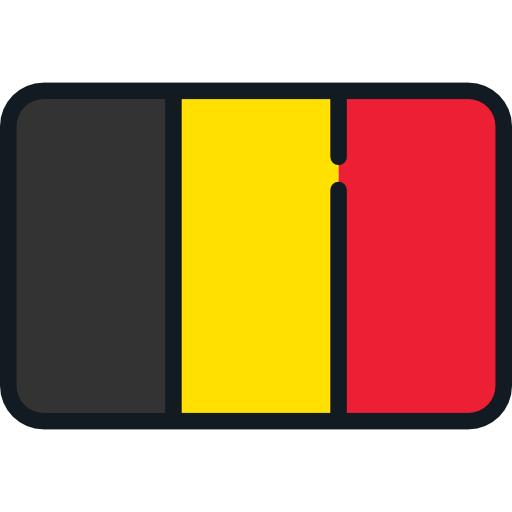 Icon of the Belgium flag