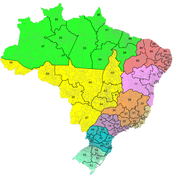 Sao Paulo, Rio, Brasilia, Fortaleza, Salvador, Belo Horizonte, Curitiba among many others