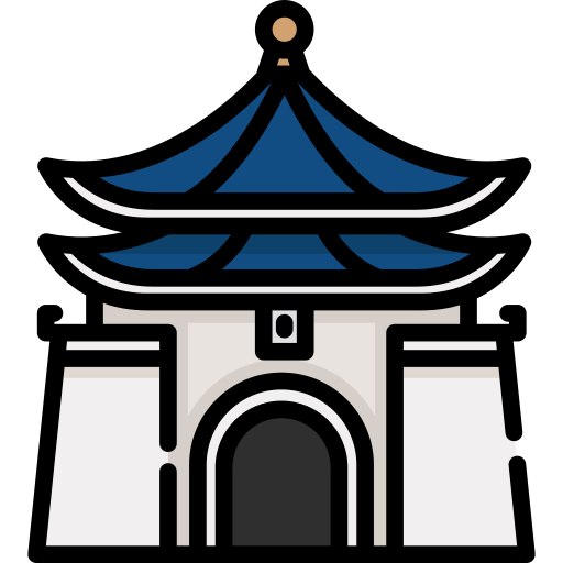 Digtal drawing of Chiang Kai-shek Memorial Hall