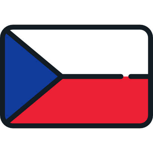 Icon of the Czech republic flag