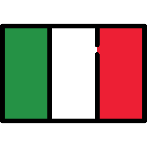 Icon of the Italian flag