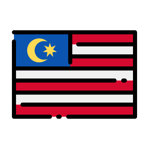 Icon of the Malaysian flag