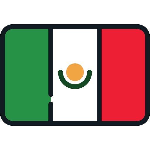 Icon of the Mexican flag