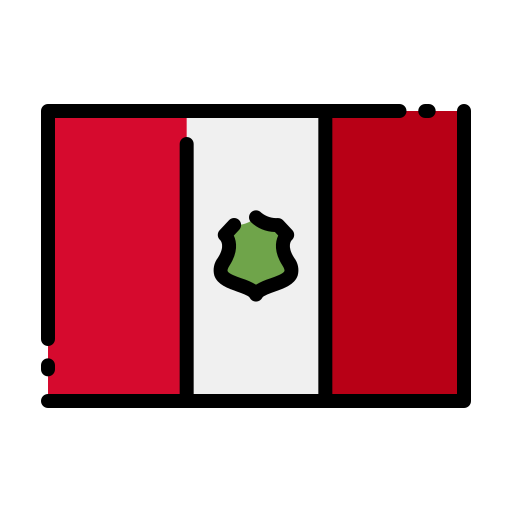 Icon of the Peruvian flag