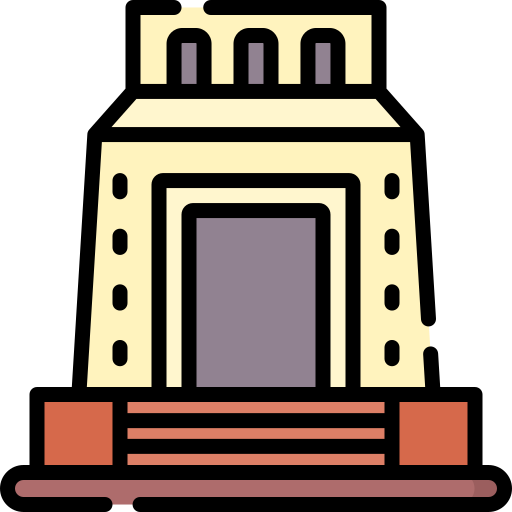 Digital drawing of The Voortrekker Monument in Pretoria SA